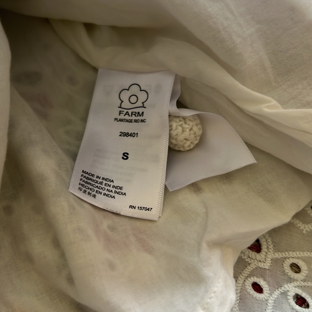 Farm Rio Delicate Forest Scarves Midi Dres
EUC size Small - Picture 7 of 10